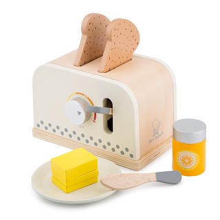 New Classic Toys - Toaster mit Zubehör - Weiß
